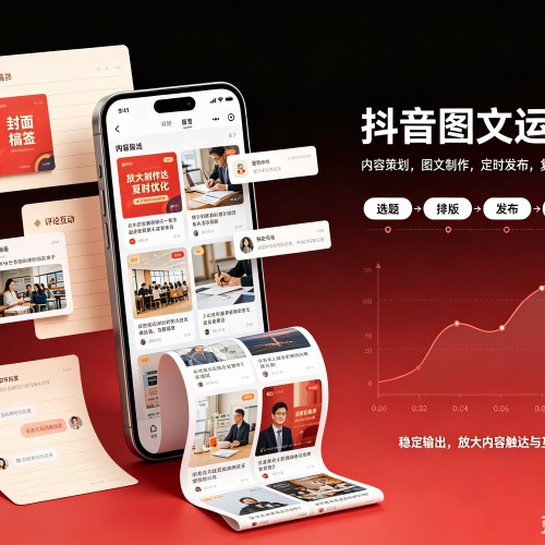 辰溪抖音图文代运营服务